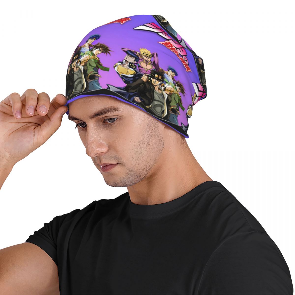 Jojo Bizarre Hat - Шапки-бини унисекс для взрослых с принтом