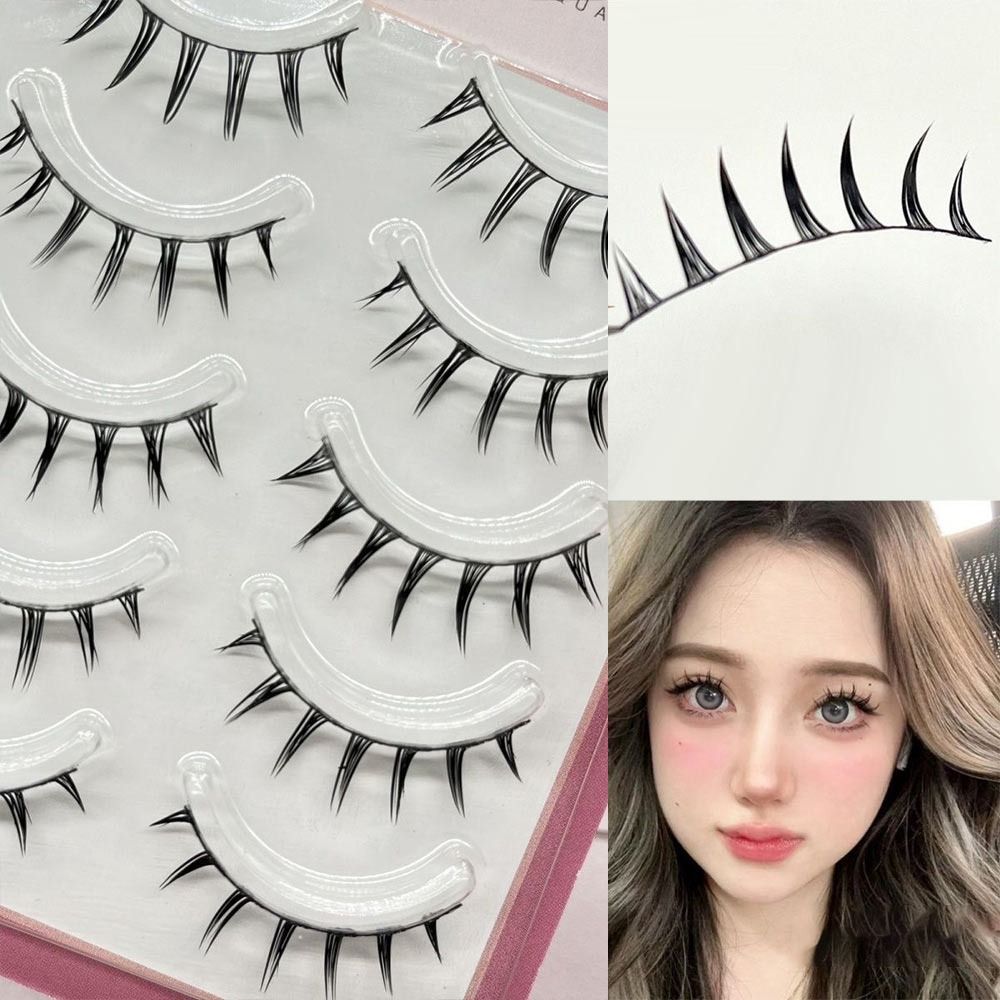 Anime Cosplay Makeup - Накладные ресницы из искусственной норки, упаковка