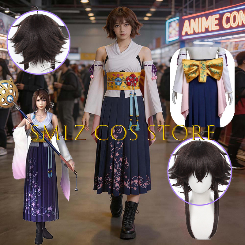 Anime Cosplay Show - Костюм для косплея Yuna из FF10