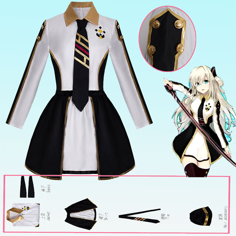 Anime Cosplay Dress - Аниме женский костюм косплей костюм Sky