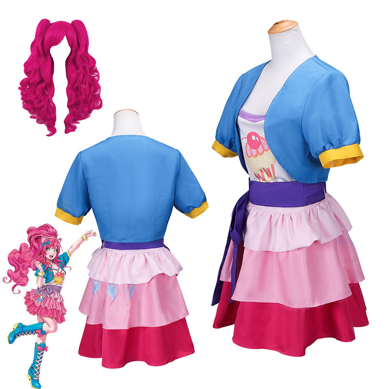 Anime Cosplay Little Girl - Костюм для косплея Пинки Пай из