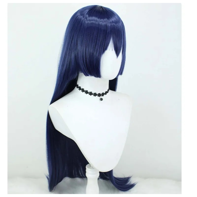 Anime Cosplay Long Black Hair - Парик Le Cool для Хэллоуинской вечеринки,