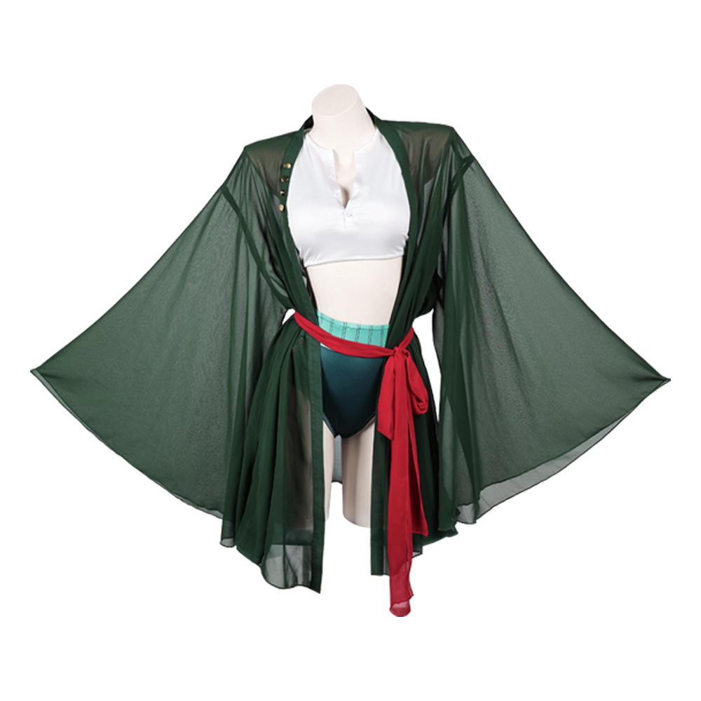 Костюм для косплея Ророноа Зор – обзор и цена Anime Zoro Cosplay Female