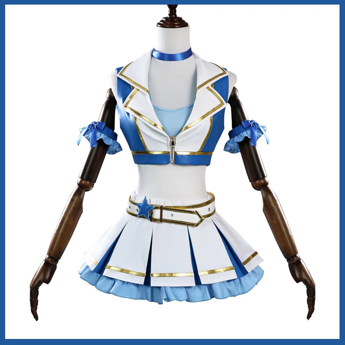Сине-белое пальто из искусстве – обзор и цена Re Zero Rem Wig