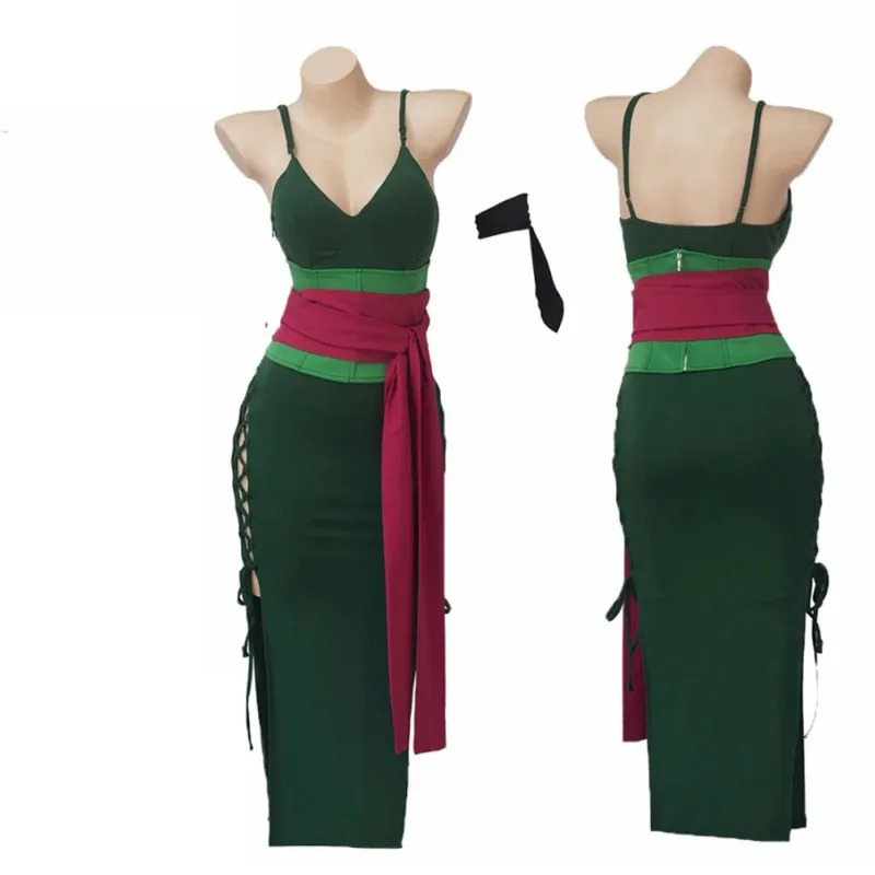 Аниме Wano Country Roronoa Кос – обзор и цена Anime Zoro Cosplay Female