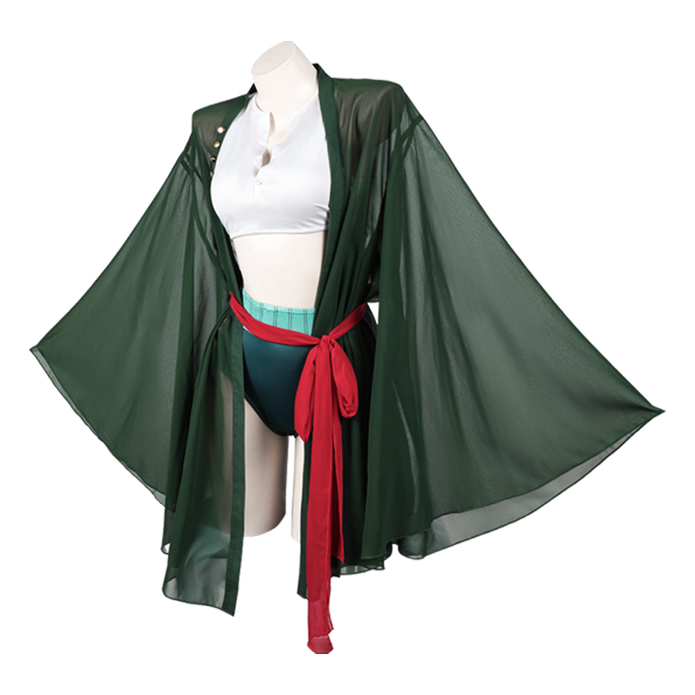 Костюм для косплея «Пиратка Ро – обзор и цена Anime Zoro Cosplay Female