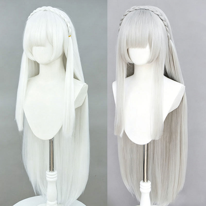 Парик для косплея Эмилии из ан – обзор и цена Re Zero Rem Wig