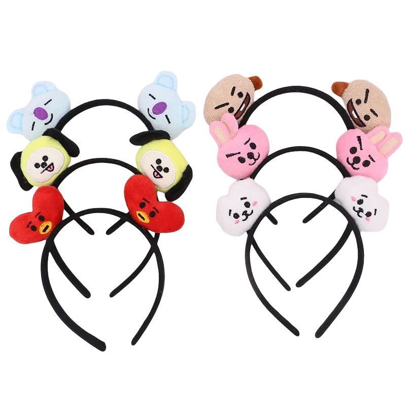 Милая повязка для волос BT21 в – обзор и цена Anime Cosplay Makeup