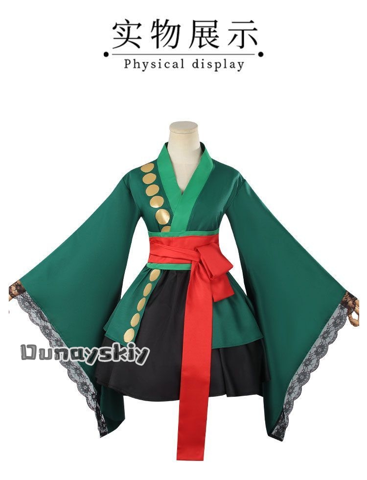 Костюм для косплея аниме-персо – обзор и цена Anime Zoro Cosplay Female