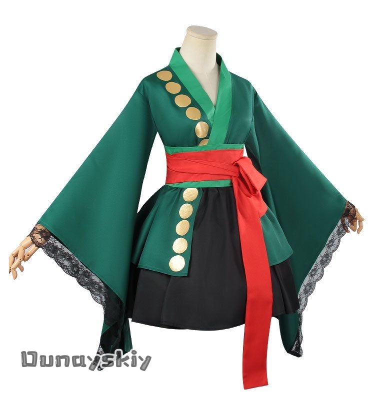Костюм для косплея аниме-персо – обзор и цена Anime Zoro Cosplay Female