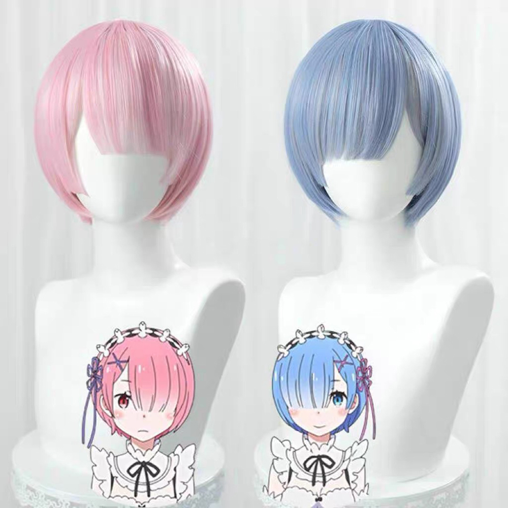 HAIRJOY Синтетический парик Re – обзор и цена Re Zero Rem Wig