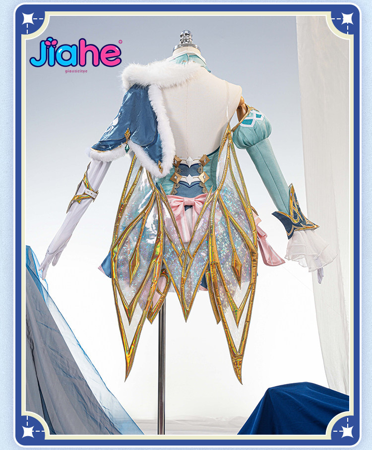 Костюм для косплея Весны из Ge – обзор и цена Anime Cosplay Dress
