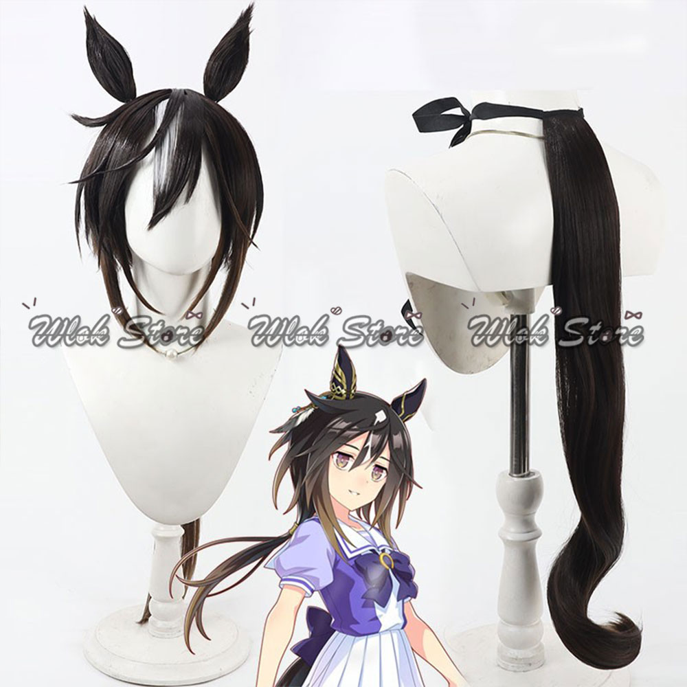 Umamusume Pretty Derby Stay Go – обзор и цена Anime Cosplay Long Black Hair