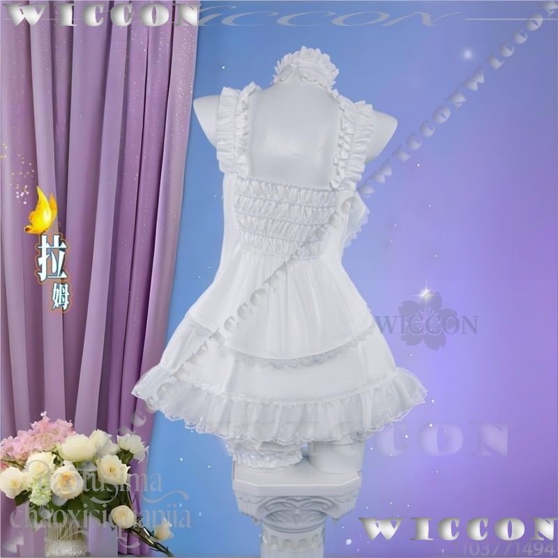 Пижамное платье Ram Rem Sweet  – обзор и цена Re Zero Rem Wig