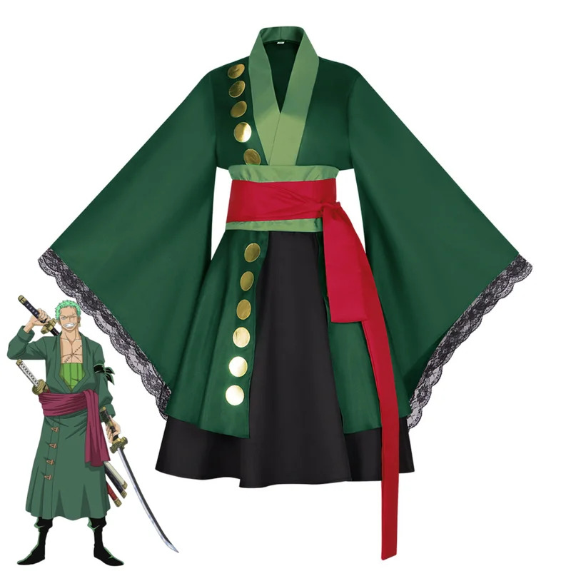 2025 aaa аниме Ророноа Зоро ко – обзор и цена Anime Zoro Cosplay Female