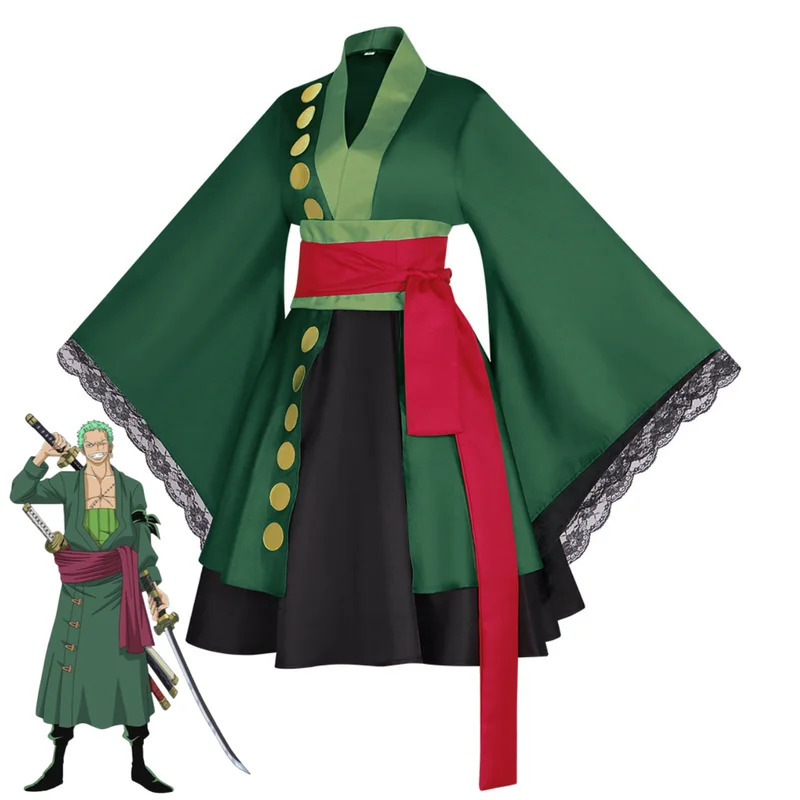2025 aaa аниме Ророноа Зоро ко – обзор и цена Anime Zoro Cosplay Female