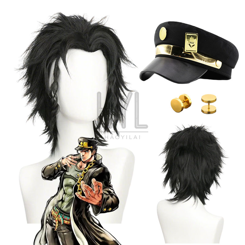 Парик для косплея в стиле аним – обзор и цена Jojo Bizarre Hat