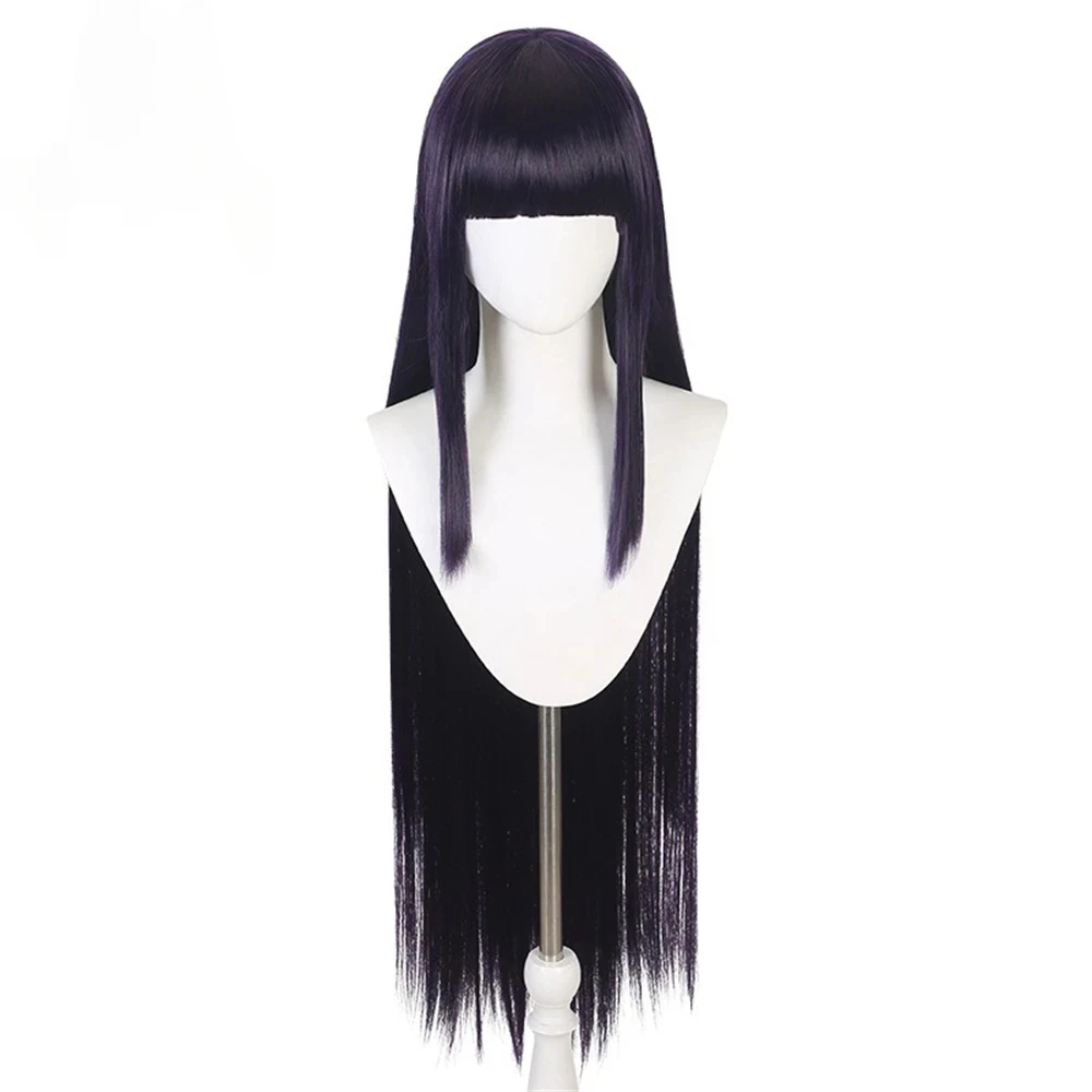 Синтетический парик для коспле – обзор и цена Anime Cosplay Long Black Hair