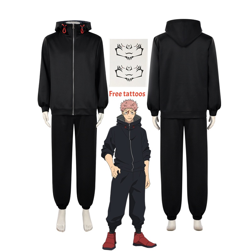 Костюм для косплея Юдзи Итадор – обзор и цена Anime Cosplay Jujutsu