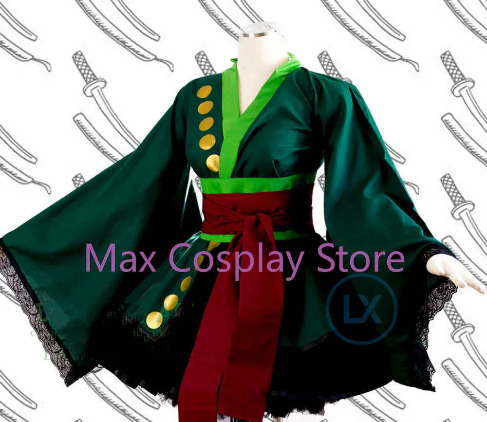 Макс аниме косплей костюм Зоро – обзор и цена Anime Zoro Cosplay Female