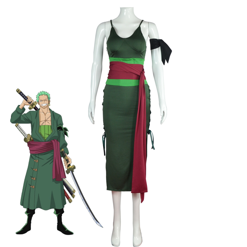 Костюм для косплея аниме-персо – обзор и цена Anime Zoro Cosplay Female