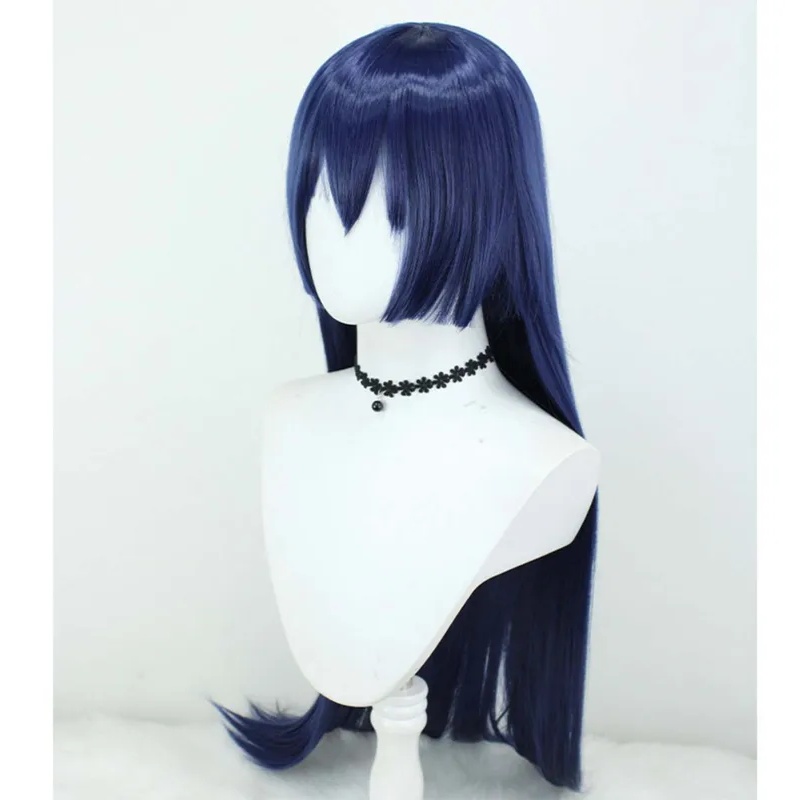 Парик Le Cool для Хэллоуинской – обзор и цена Anime Cosplay Long Black Hair
